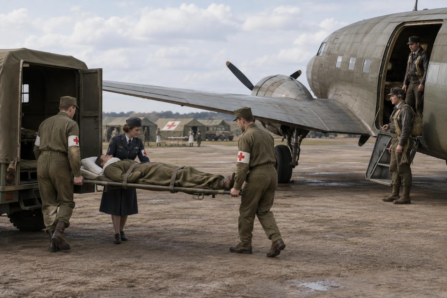 How Aeromedical Evacuation Was Organized During World War II