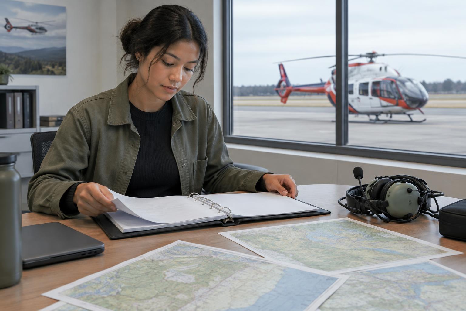 Building a Rescue Aviation Career Portfolio Without Flight Experience