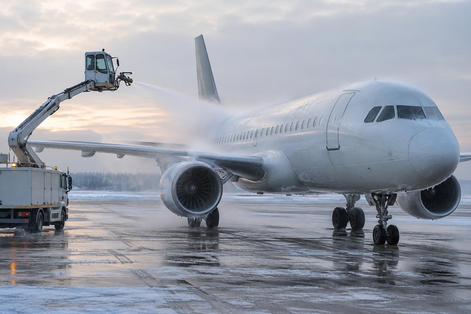 What De-Icing and Anti-Icing Equipment Does on Transport Aircraft